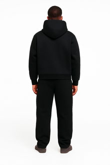 HOODIE BLACK "AVECI."