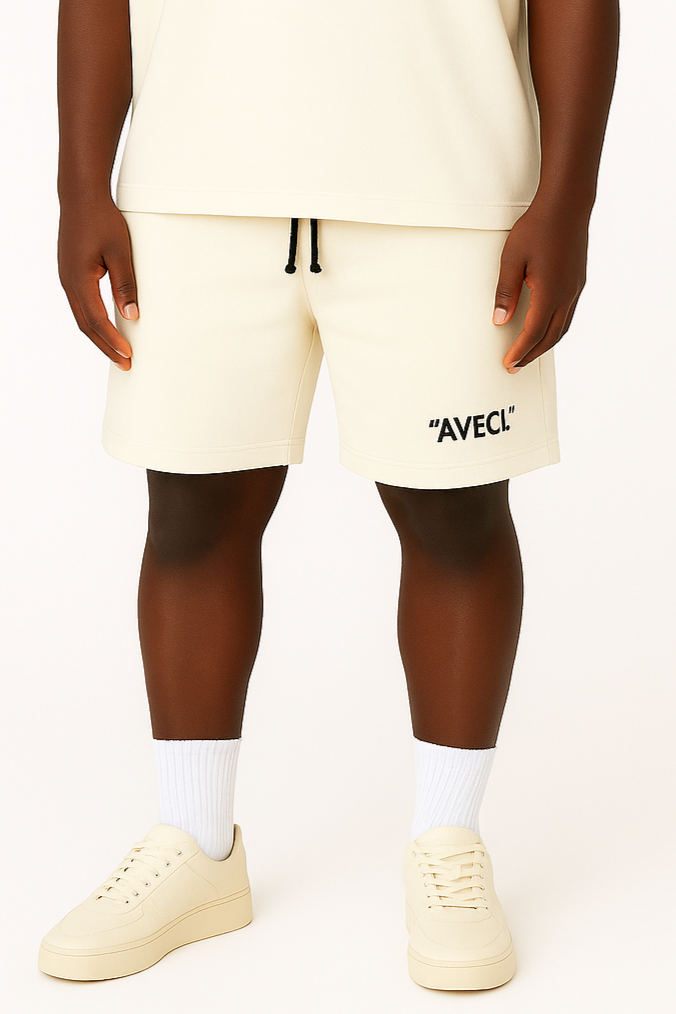 SHORTS WHITE "AVECI."