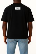 T-SHIRT BLACK AVECI. LOGO